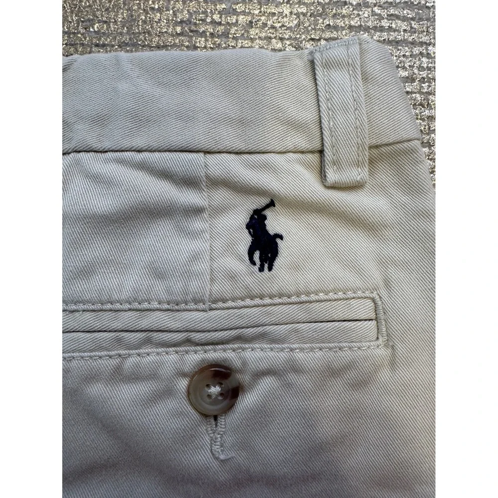 POLO RALPH LAUREN Toddler Boys Beige Khaki Chino Pants Preppy Dressy Casual 3T